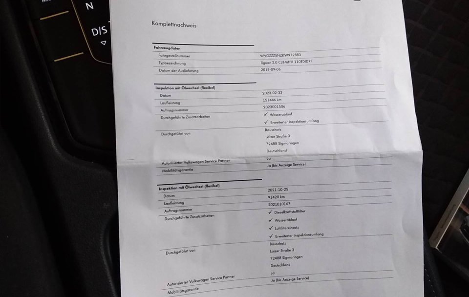 Volkswagen Tiguan 2.0TDI BMT DSG "IQ.DRIVE"