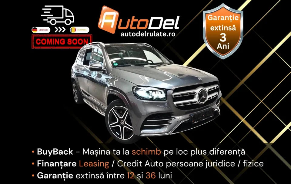 Mercedes-Benz GLS 400d 4Matic 9G-Tronic "AMG Line" - 7 Locuri MANUFAKTUR