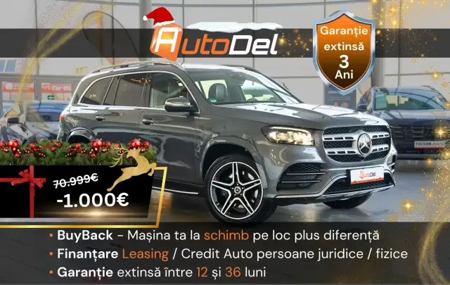 Mercedes-Benz GLS 400d 4Matic 9G-Tronic "AMG Line" - 7 Locuri MANUFAKTUR - 2019