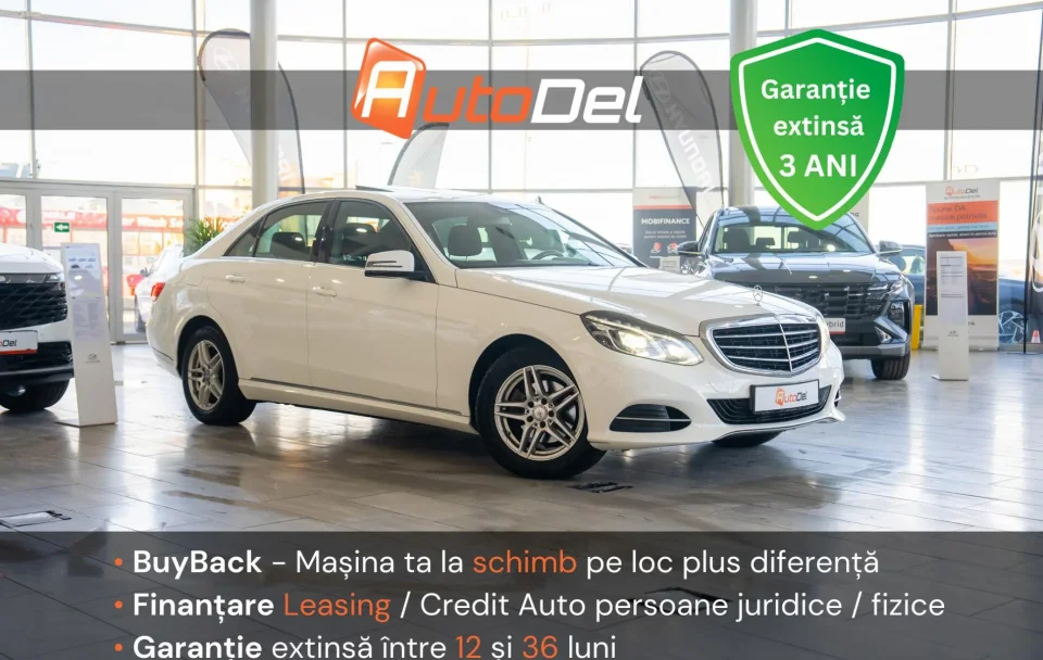 Mercedes-Benz E-Class E220 BLUETEC G-Tronic