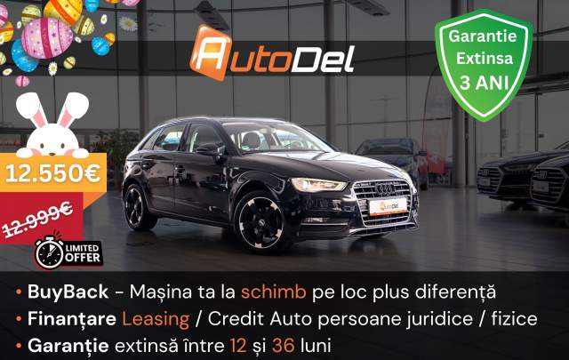Audi A3 1.4TFSI "Attraction" - 2014