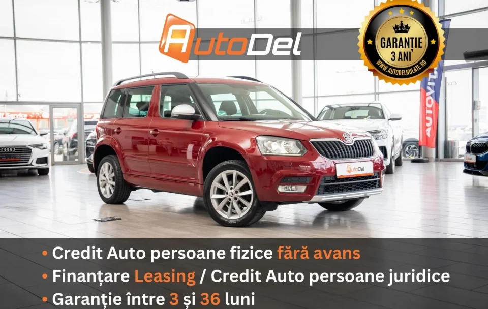 Skoda Yeti 2.0TDI 4x4 Automat Drive