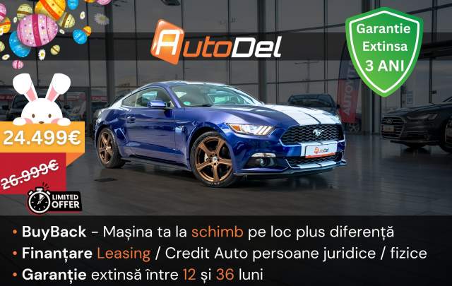 Ford Mustang Fastback 2.3 Ecoboost Automat - 2016